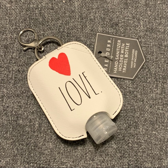 Rae Dunn Hand Sanitizer Holder & Travel Bottle - Picture 2 of 4